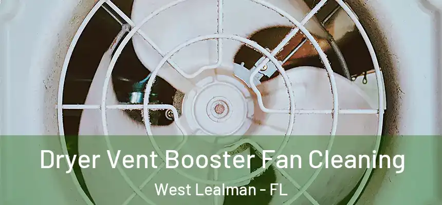 Dryer Vent Booster Fan Cleaning West Lealman - FL