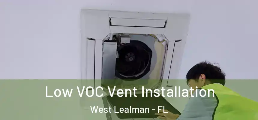 Low VOC Vent Installation West Lealman - FL