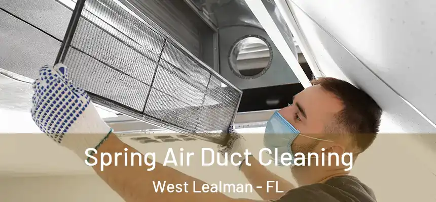Spring Air Duct Cleaning West Lealman - FL