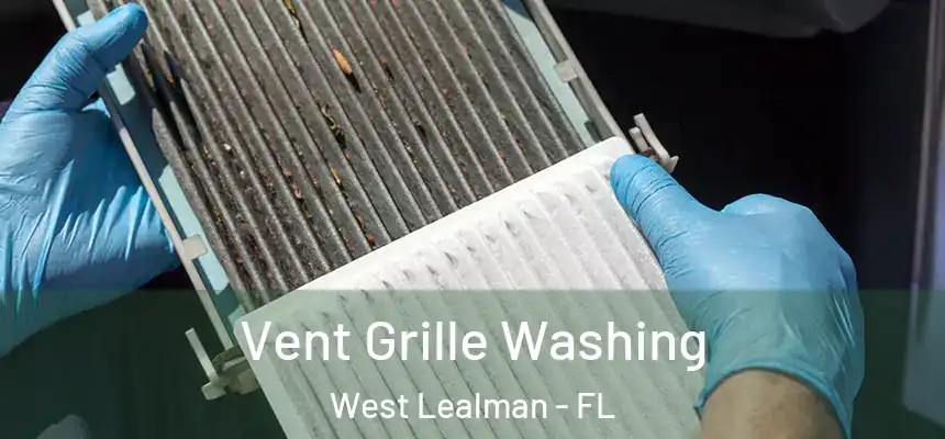 Vent Grille Washing West Lealman - FL